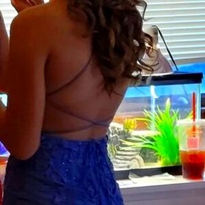 Sherri Hill homecoming dress size 00  periwinkle.   Barely worn